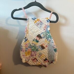 Quilt pattern onesie